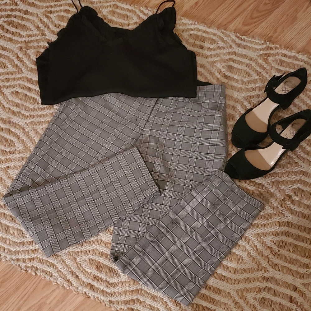 Express plaid dress slacks